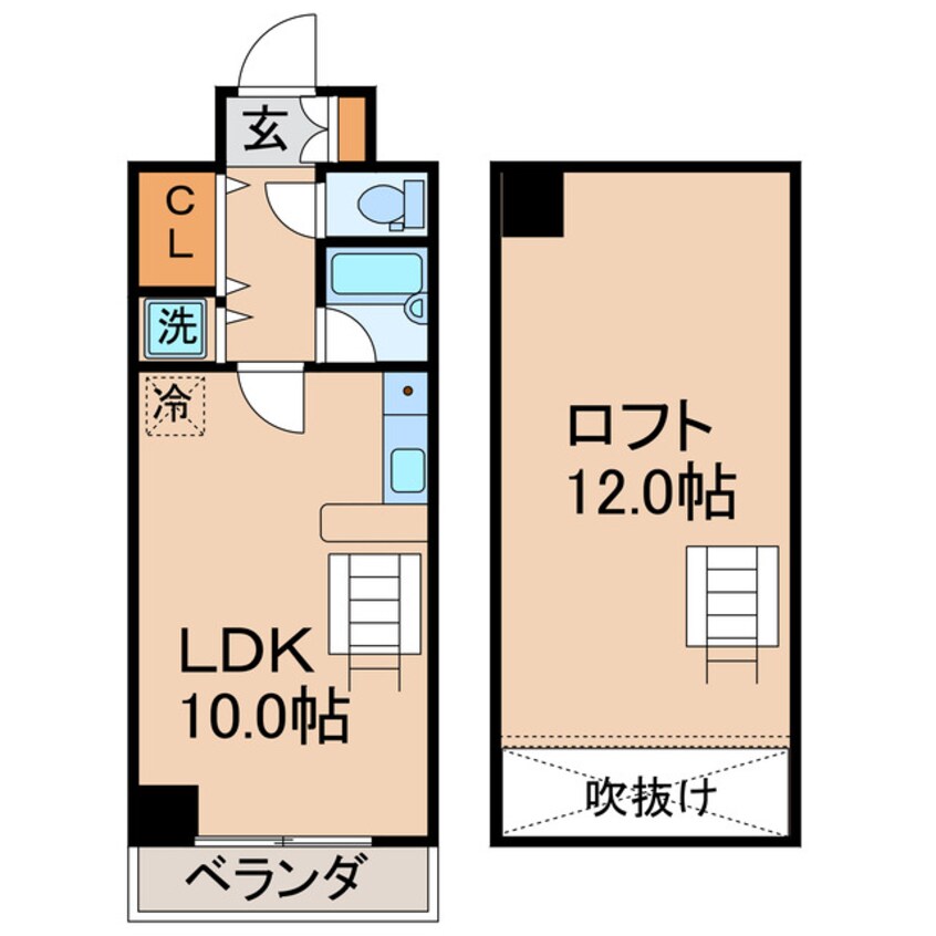 間取図 アムールコウキ