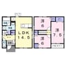 ＤＵＯ柚木Ｅ 3LDKの間取り