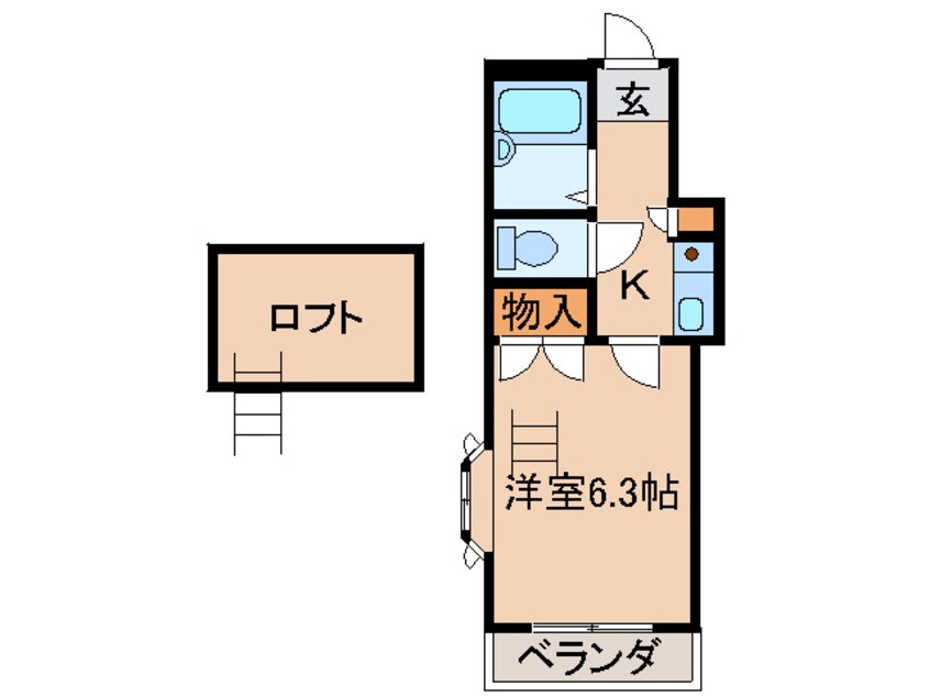 間取図 リッチモンド三条南