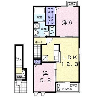 間取図 グレイスフル　Ⅲ