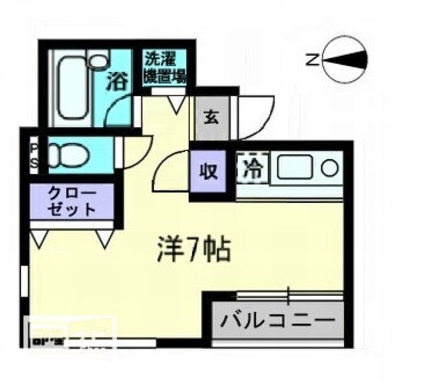 間取図 フォレストコート藤塚