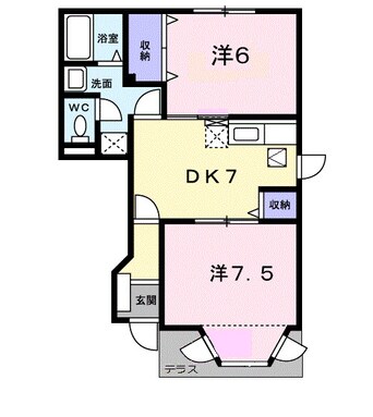間取図 センチュリー２１　Ｅ