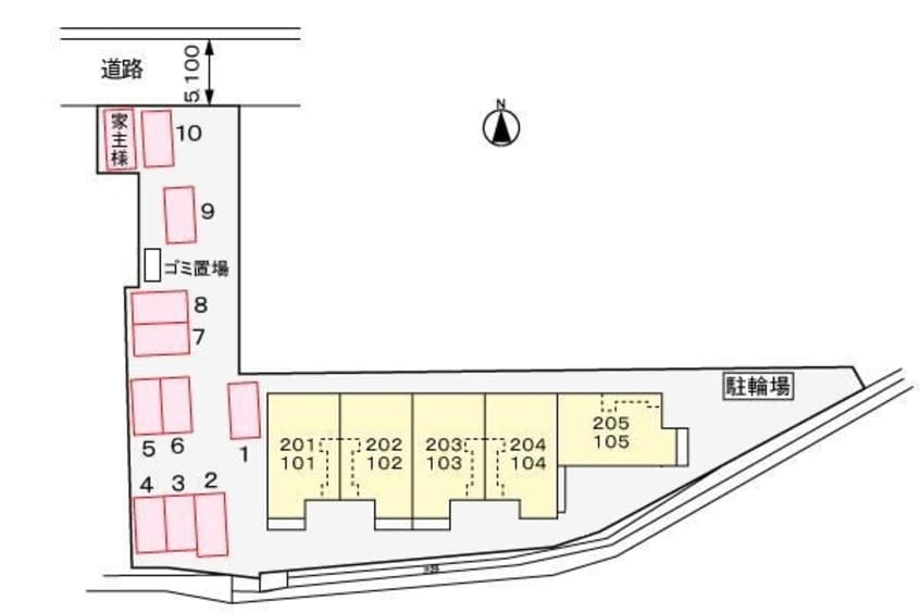 駐車場 パル・ガーデン　６