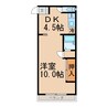 江郷第一ビル 1DKの間取り