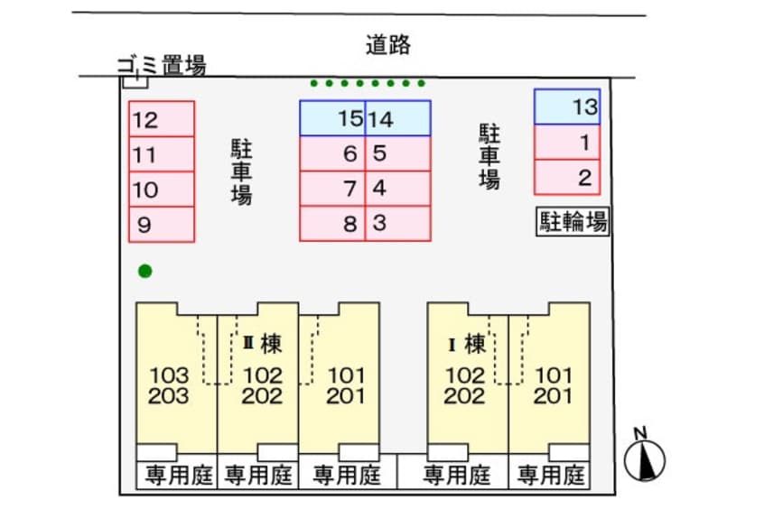 駐車場 Ｐｏｒｔｅ　Ｒｅｇａｌｏ　Ⅰ