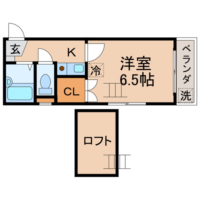 間取図 リッチモンド東山崎