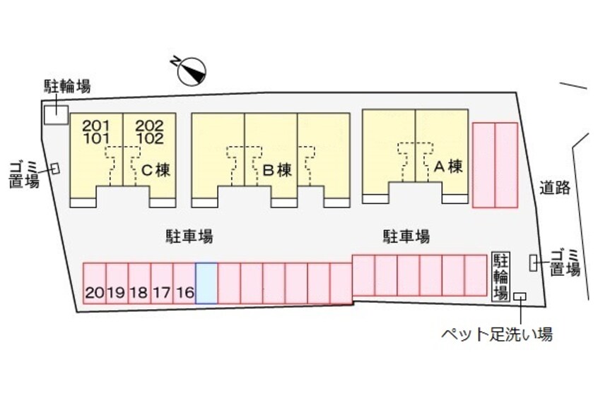 駐車場 ファイン　ヒルズＭ　Ｃ