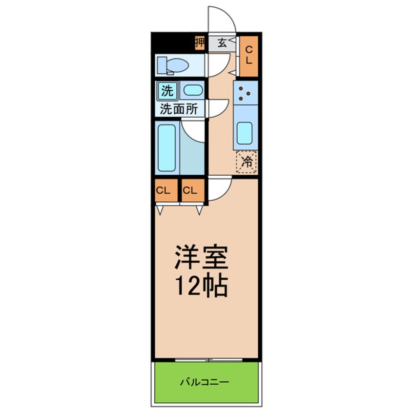 間取図 クレスト香川