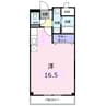 エトワール 1Rの間取り