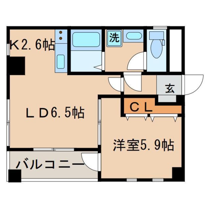 間取図 ボナールK