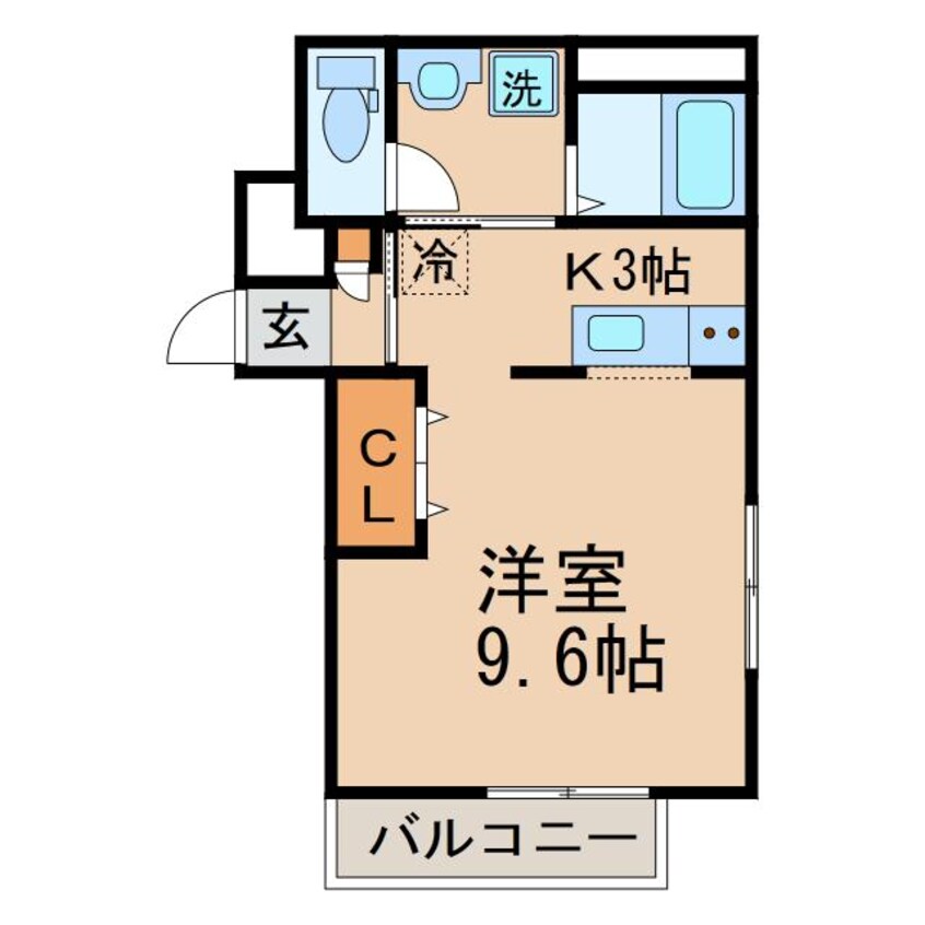 間取図 Ｔ・Ｋ　ＴＯＷＥＲ(ティーケータワー)