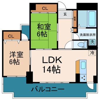 間取図 ストーンレイク子の浜