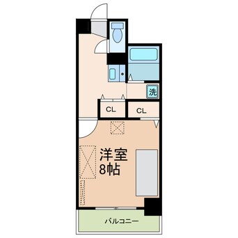 間取図 オレンジコート栗林