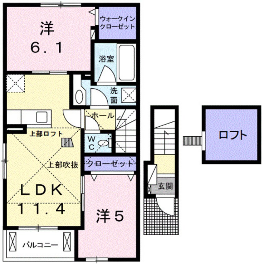 間取図 エンジェル・コートＭＹ　Ⅰ