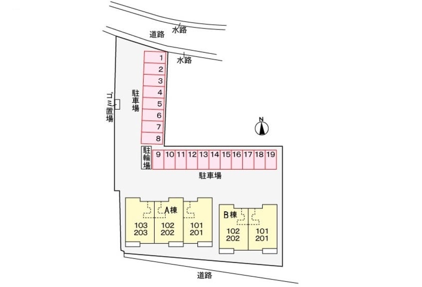 駐車場 レジーナＡ