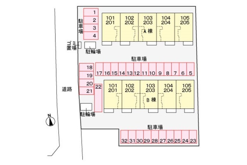 駐車場 ＥＩＧＨＴ多肥上Ａ