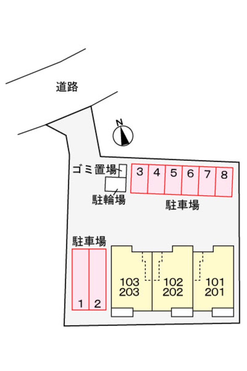 駐車場 アルタイル