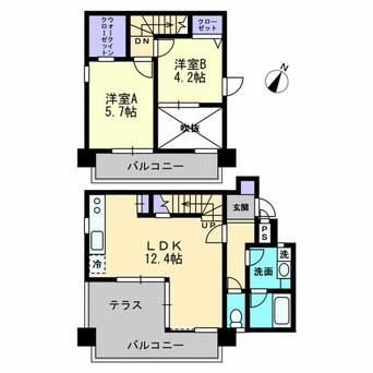 間取図 キュービックパレス