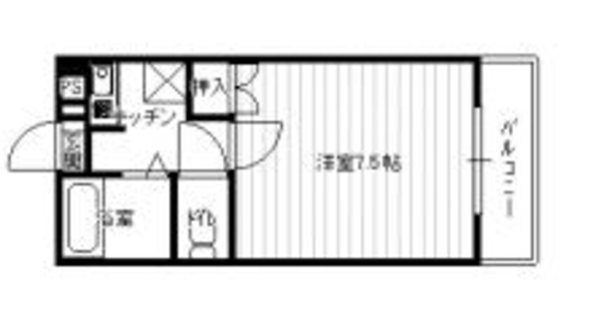 間取図 西本番町マンション