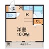 高松琴平電気鉄道<ことでん志度線>/松島二丁目駅 徒歩10分 3階 築32年 1Kの間取り