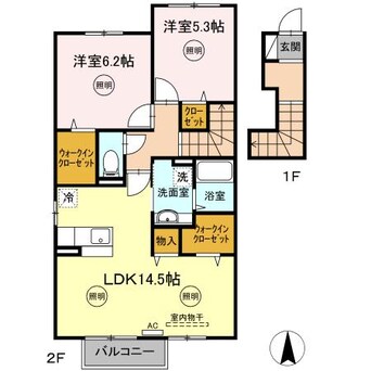 間取図 グランシャリオ