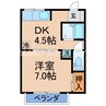 リッチモンド今里 1Kの間取り