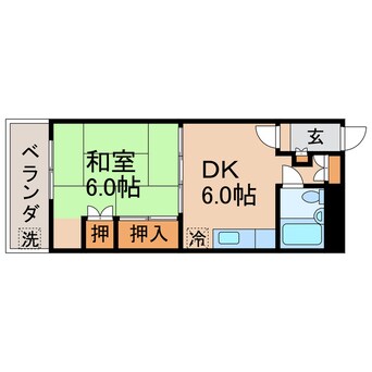 間取図 グランデ高松