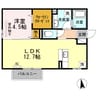 クレール・メゾン 1LDKの間取り