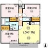 グレイスフルＫ 3LDKの間取り