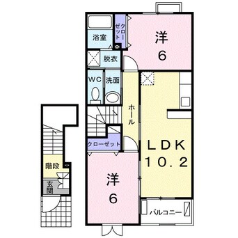 間取図 サン　マーベラス　Ｂ