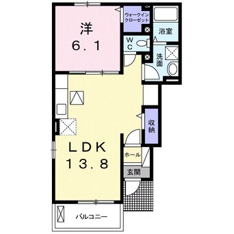 間取図 グリーン　ハイツ