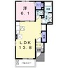 グリーン　ハイツ 1LDKの間取り