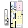 ルーベル上林　Ａ 1LDKの間取り