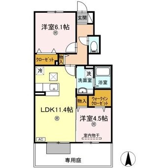 間取図 グランシャリオ