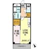 リリベール 1LDKの間取り