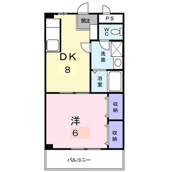 間取図 カンパーニュ塩上　Ⅱ