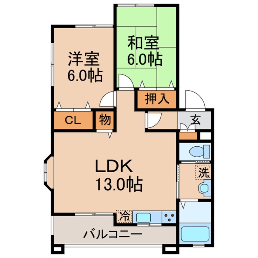 間取図 スクエアータウン