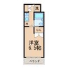 ＨＡＵＳ 1Kの間取り