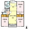 第３メールブルー 3LDKの間取り