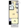 S-RESIDENCE中新町avelis 1LDKの間取り