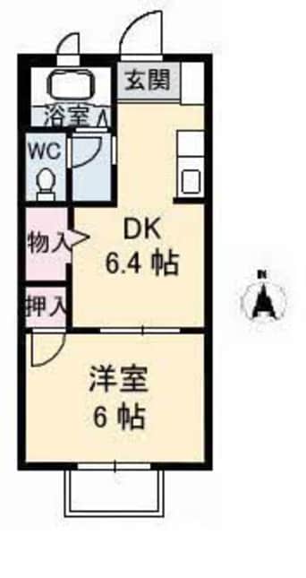 間取図 フォブール高崎