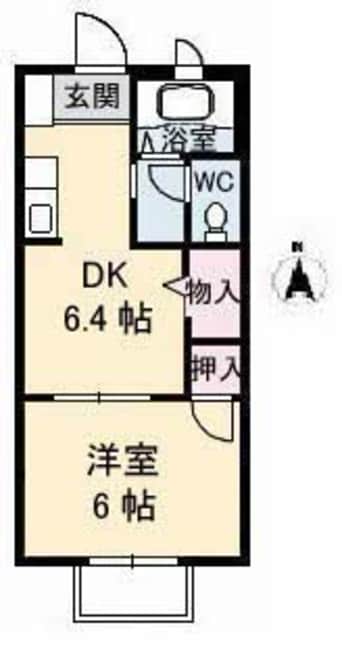 間取図 フォブール高崎