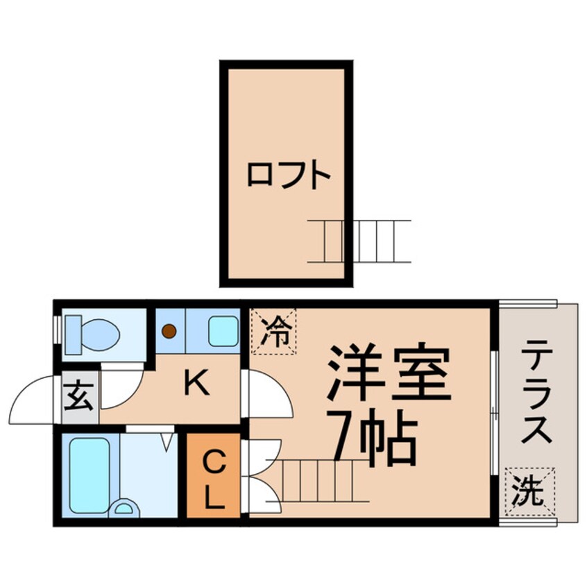 間取図 リッチモンド東山崎