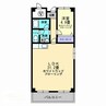 アーバン茜 1LDKの間取り