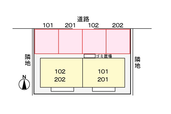 駐車場 エルディム大谷
