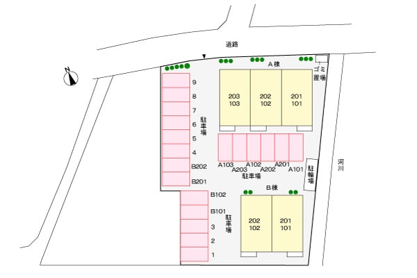 駐車場 グレイスフルＢ