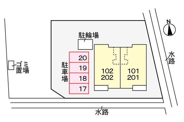 駐車場 グラシオッソⅡ