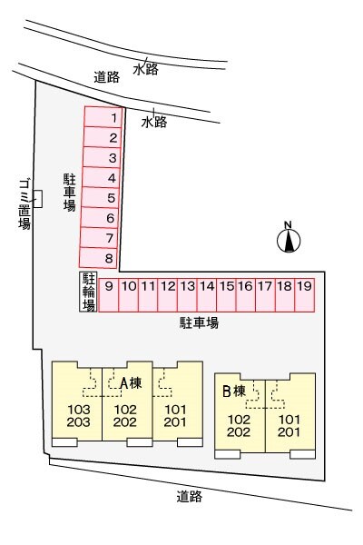 駐車場 レジーナＢ