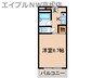グランデ21 1Kの間取り