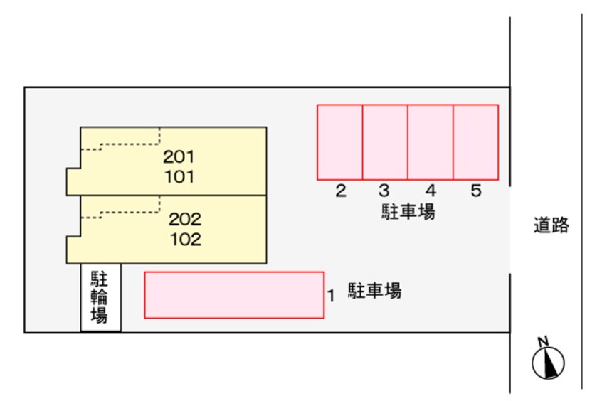 駐車場 アンダンテＥ